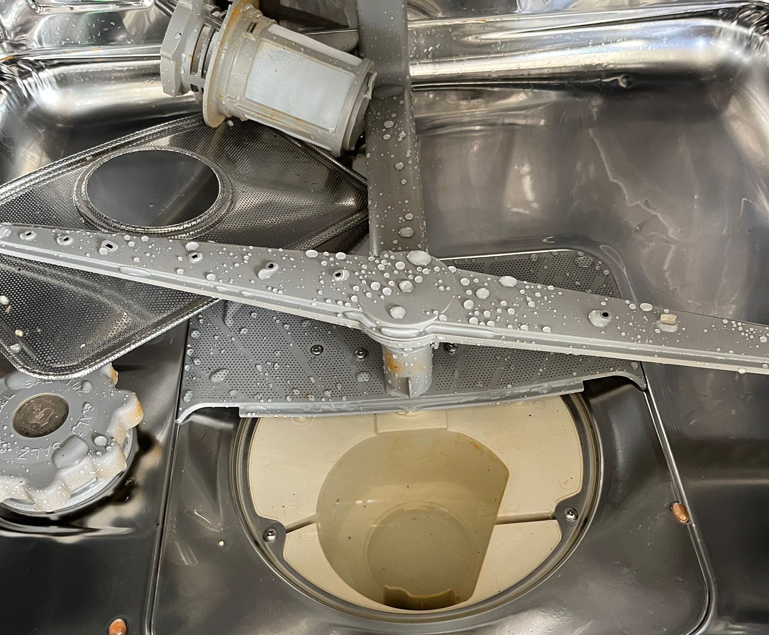 Dishwasher interior repair by Bath Washco