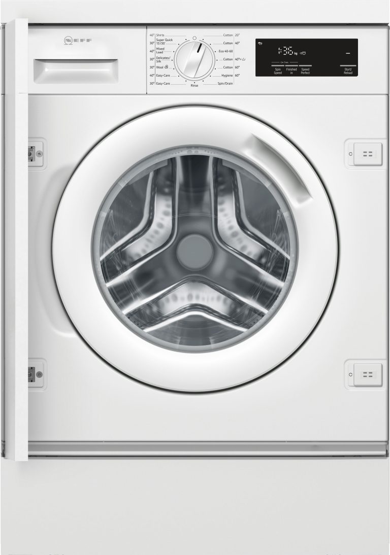 Neff W543BX2GB integrated washing machine white 8kg 1400rpm Bath Washco