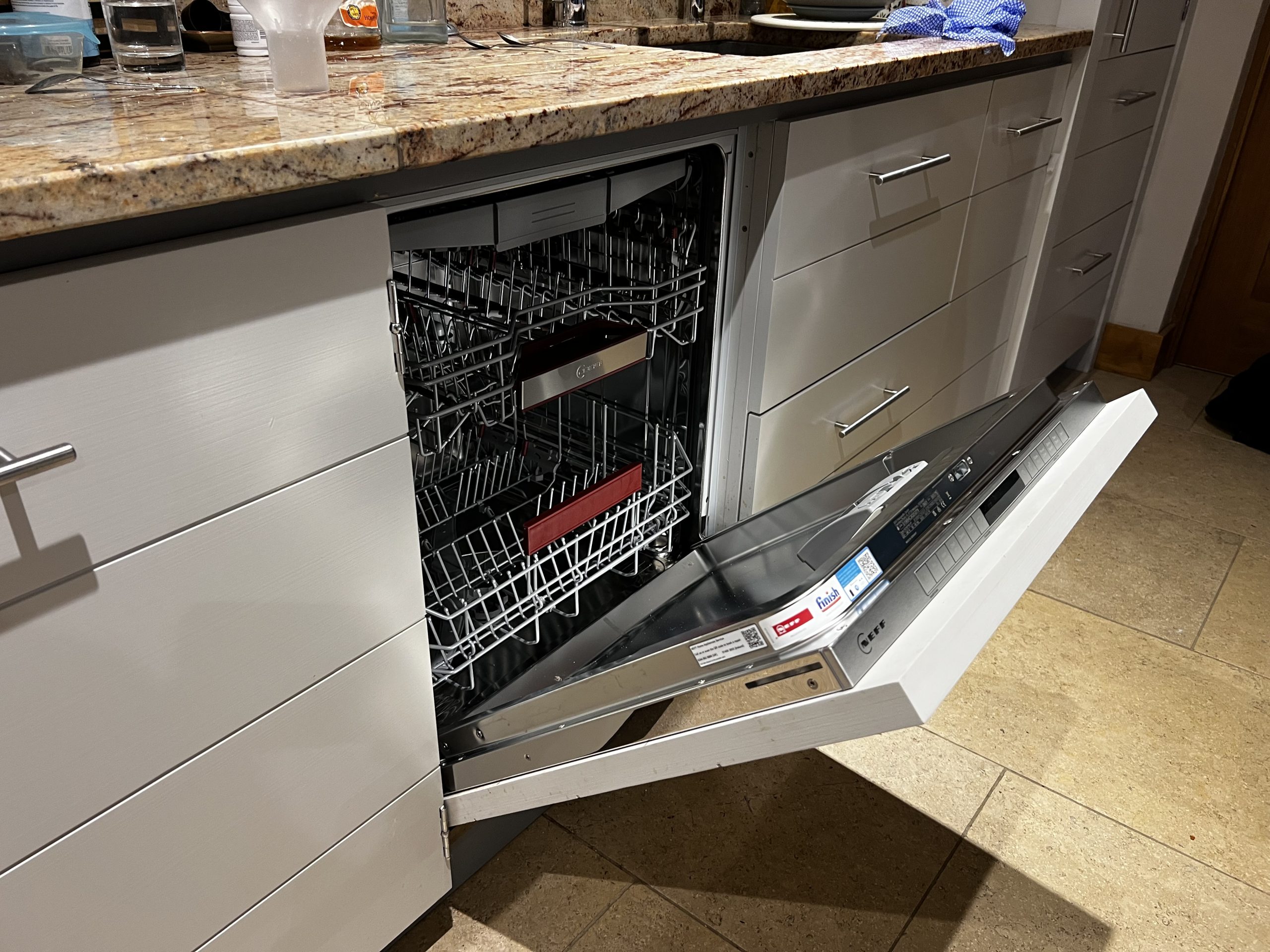 Neff integrated dishwasher — new appliances from Bath Washco